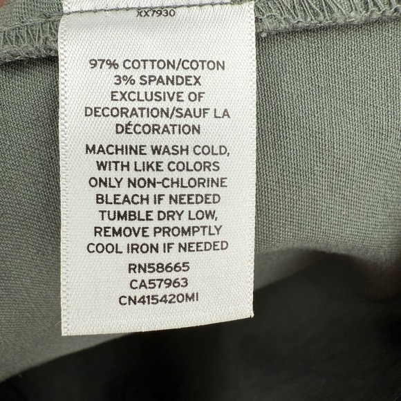 Caslon Women's Camouflage‎ Military Jacket Sz L Green Studded Chore Barn Country - Picture 12 of 14